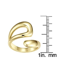 Macy's Gold-Plated Bypass Statement Ring