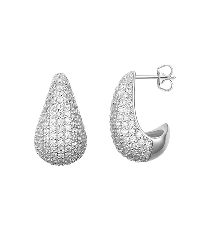 Macy's Gold-Plated Cubic Zirconia Drop Large Earrings