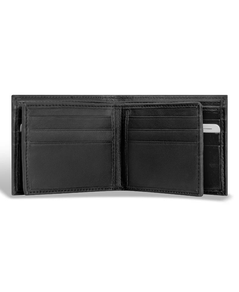 Champs Men's Classic Collection Leather Multi-Wing Card Wallet