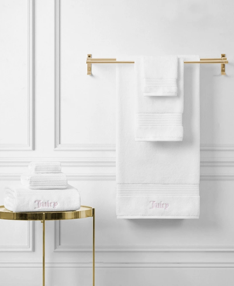 Juicy Couture Alyssa Cotton 6-Pc. Bath Towel Set