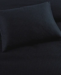 Dkny Modern Waffle 3 Piece Duvet Cover Set, King