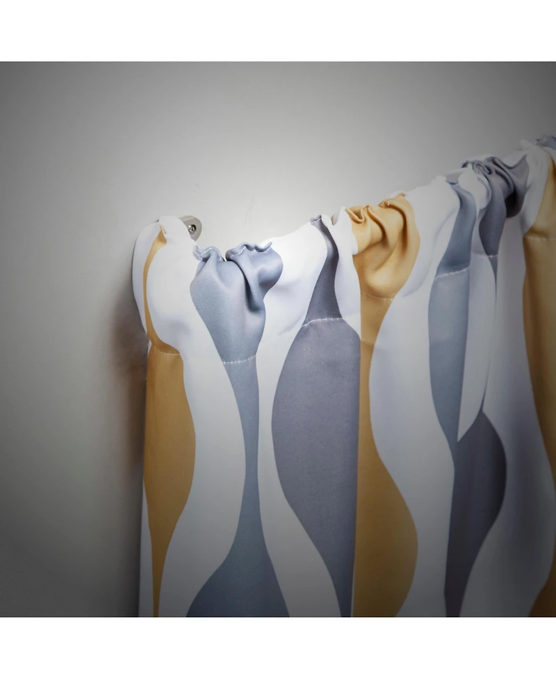 Kenney Curved Wrap Around Room Darkening Curtain Rod