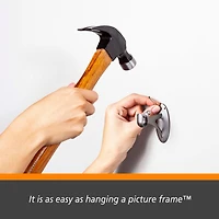 Kenney Fast Fit Jamey 5/8 Inch Decorative Curtain Rod for Easy Installation
