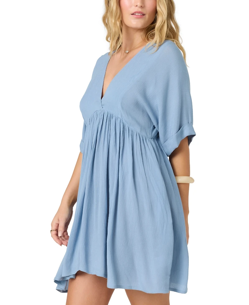 O'Neill Juniors' Rosemary Essential Woven Mini Dress