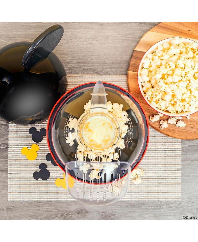 Uncanny Brands Disney Mickey Mouse Popcorn Maker - Kitchen Appliance