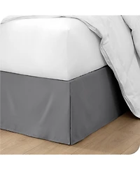 Bare Home Tailored 15" Full Xl Pleated Bedskirt
