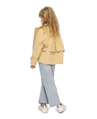 Belle & Bloom Matilda Cropped Trench Coat