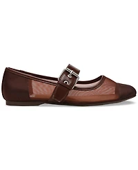 Dv Dolce Vita Women's Mellie Buckle Strap Mary Jane Flats