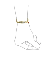 Bling Jewelry Penicillin Medical Identification Id Bracelet Miami Cuban Link Chain Gold 2 Tone Stainless