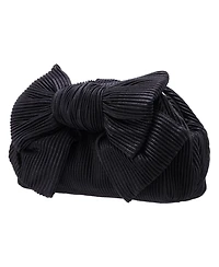 Nina Pleated Metallic Frame Magnetic Clutch
