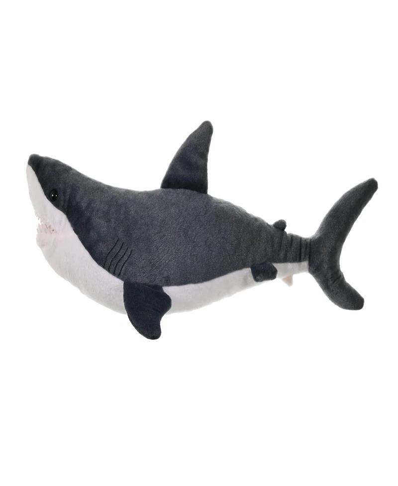 Wild Republic Cuddlekins Great White Shark Stuffed Animal, 12 Inches
