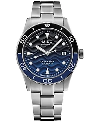 Mido Men's Swiss Automatic Ocean Star Captain Stainless Steel Bracelet Watch 39mm