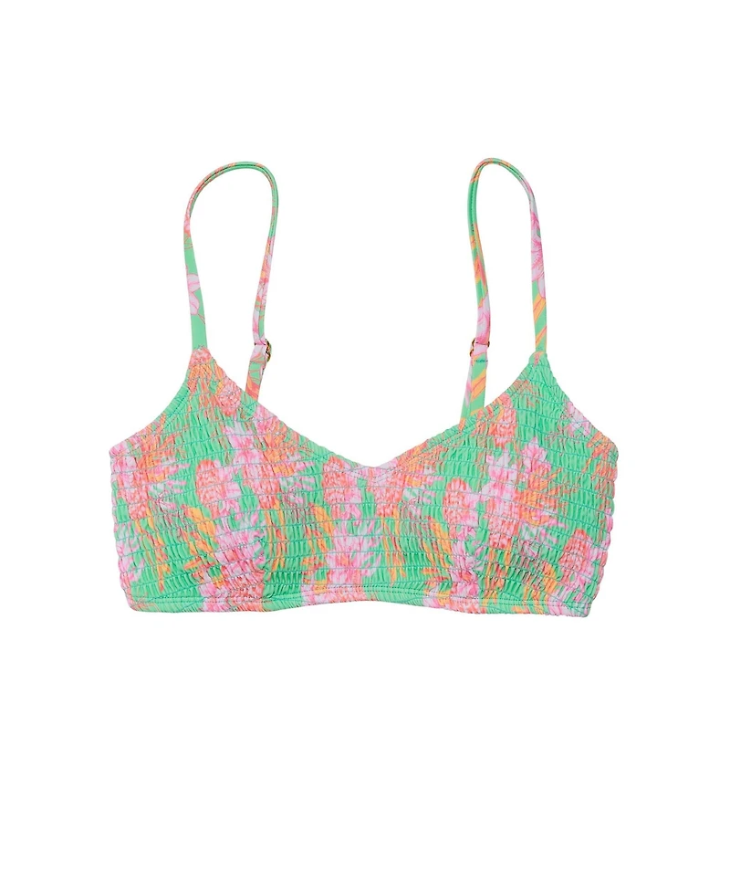 Snapper Rock Women's Coastal Shells Sustainable Bikini Top