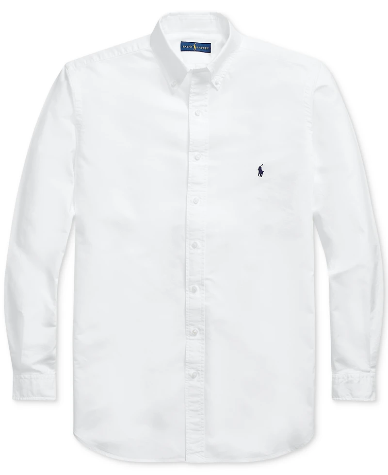 Polo Ralph Lauren Men's Big & Tall Classic Fit Long-Sleeve Oxford Shirt