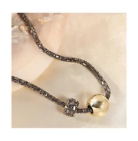 Sohi Women's The Mirror Collar Necklace