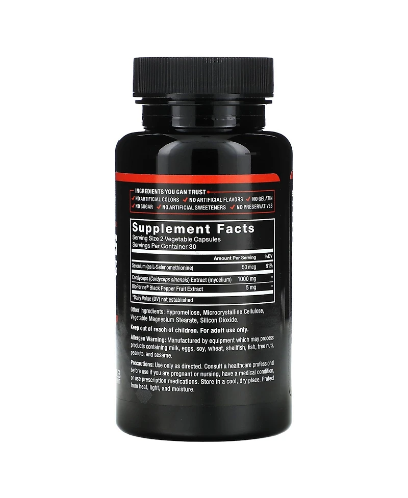 Force Factor Fundamentals Cordyceps