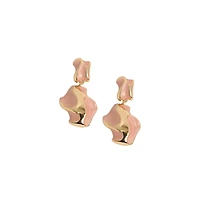 Sohi Women's The Eroded Drop Earrings