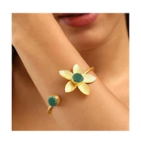 Sohi Women's The Flur Cuff Bracelet