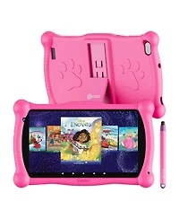Contixo 7" Android Kids Tablet 32GB, Includes 50+ Disney Storybooks & Stickers, Protective Case with Kickstand & Stylus, (2024 Model)