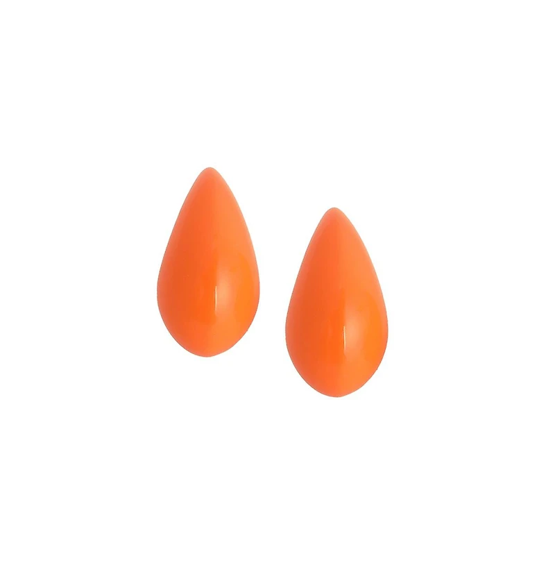 Sohi Women's The Small Teardrop Stud Earrings