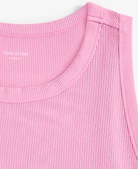 State of Day Women's Ribbed High-Neck Sleep Tank Xs-3X, Exclusively at Macy's