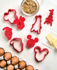 Disney Home Bake with Mickey Mouse 8-Piece Cookie Cutter and Stamp Set
