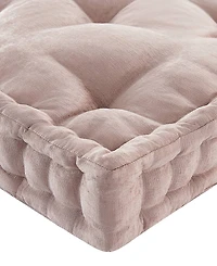 Intelligent Design Azza Chenille Square Floor Pillow Cushion, 24" x