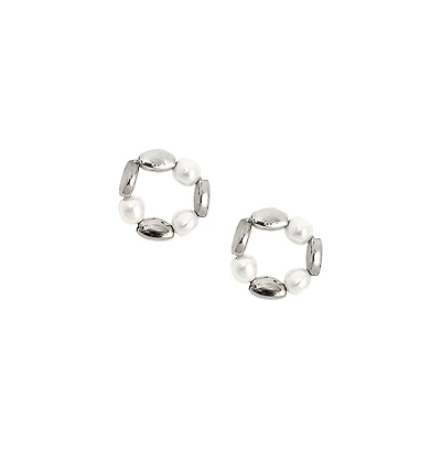 Sohi Women's The Loop Stud Earrings