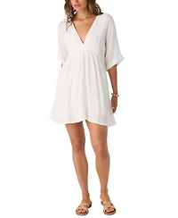 O'Neill Juniors' Rosemary Essential Woven Mini Dress