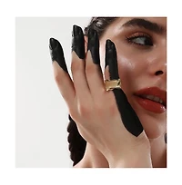 Sohi Women's The Dented Pinky Ring