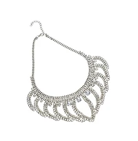 Sohi Women's The Crun Statement Necklace
