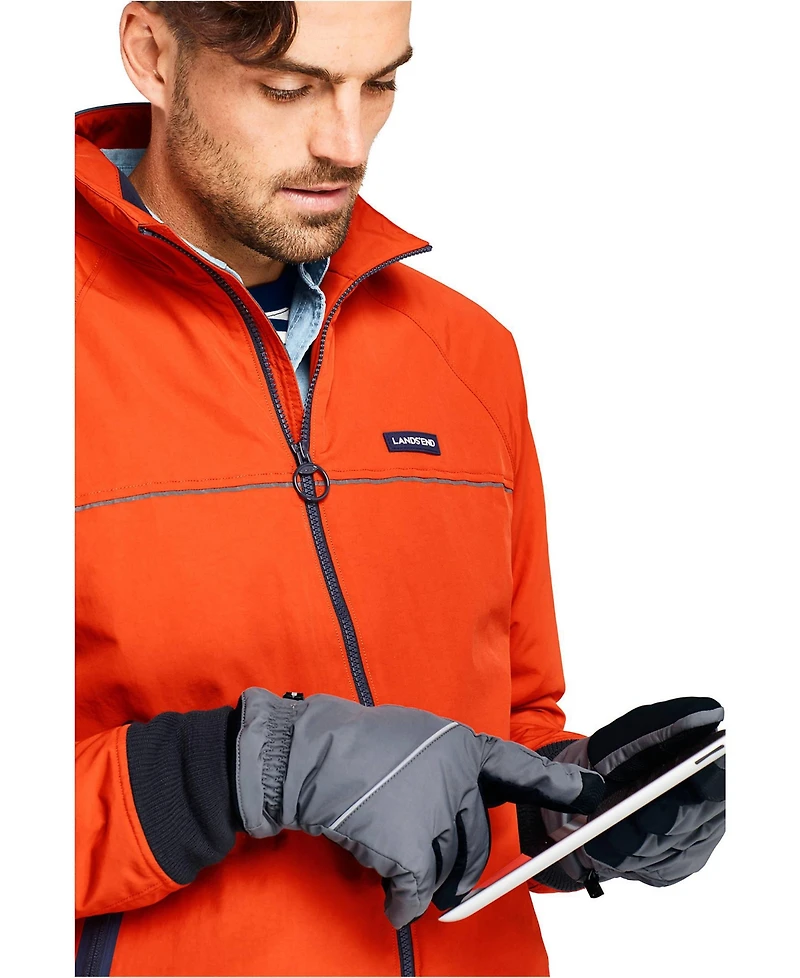 Lands' End Men's Squall Waterproof Gloves