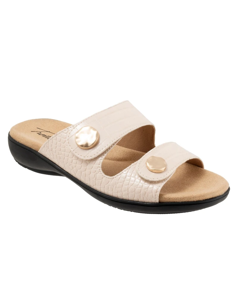 Trotters Ruthie Croco Sandal