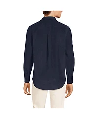 Lands' End Men's Long Sleeve Corduroy Shirt