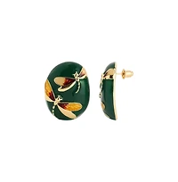Sohi Women's The Dragonfly Stud Earrings