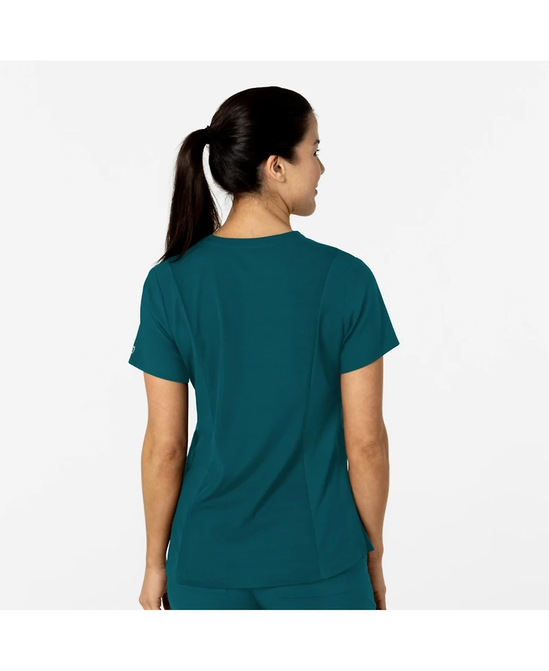 Wink Plus W123 Flex-n-Reach V-Neck Scrub Top