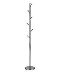 Kings Brand Furniture Metal Freestanding Hall Tree Coat Rack Stand for Bedroom, Hallway, Entrance, Office, Hats, Coats, Scarves, Handbags