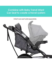 Baby Trend Expedition Zero Flat Jogger with Led Lights