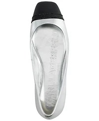 Karl Lagerfeld Paris Women's Zayne Square-Toe Ballet Flats