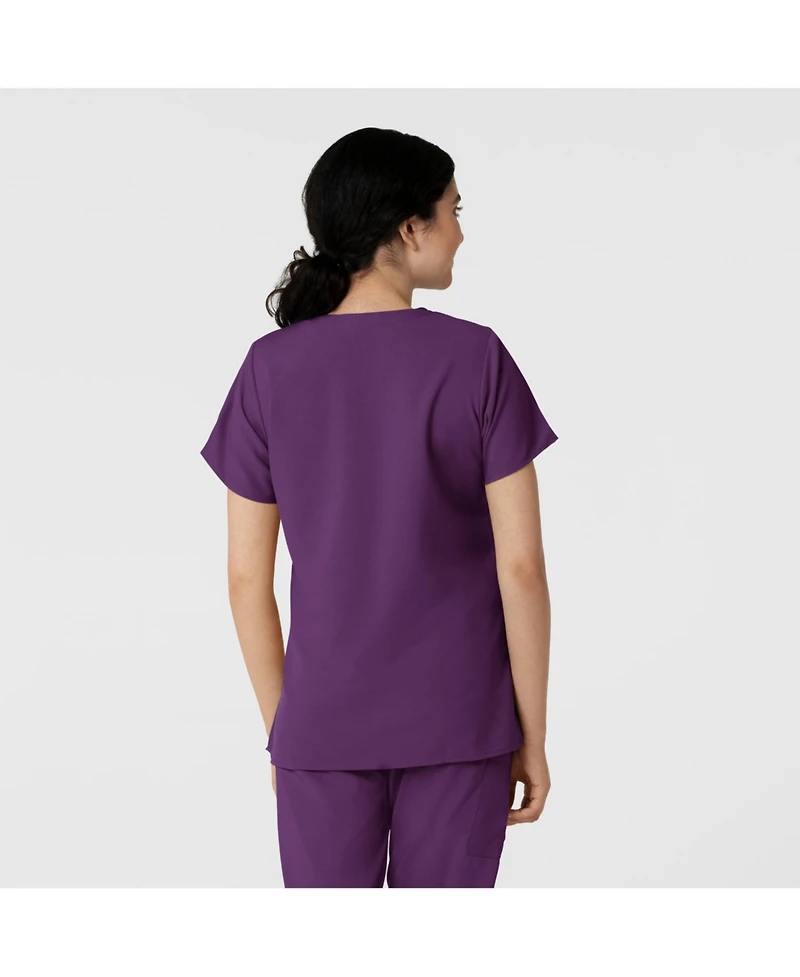 Wink Women's W123 Basic V-Neck Scrub Top
