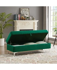 Slickblue Storage Bench for Stylish Seating and Space-Saving Organization