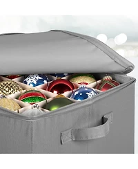 Florida Brands Christmas Ornaments Storage Box to Protect and Store up to 64-3" Ornaments