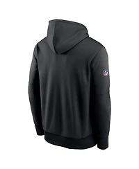 Nike Men's Black Cleveland Browns 2024 Nfl Crucial Catch Performance Fleece Pullover Hoodie