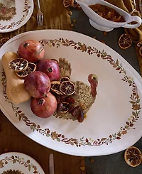 Casafina by Costa Nova Plymouth Turkey Platter, 22"