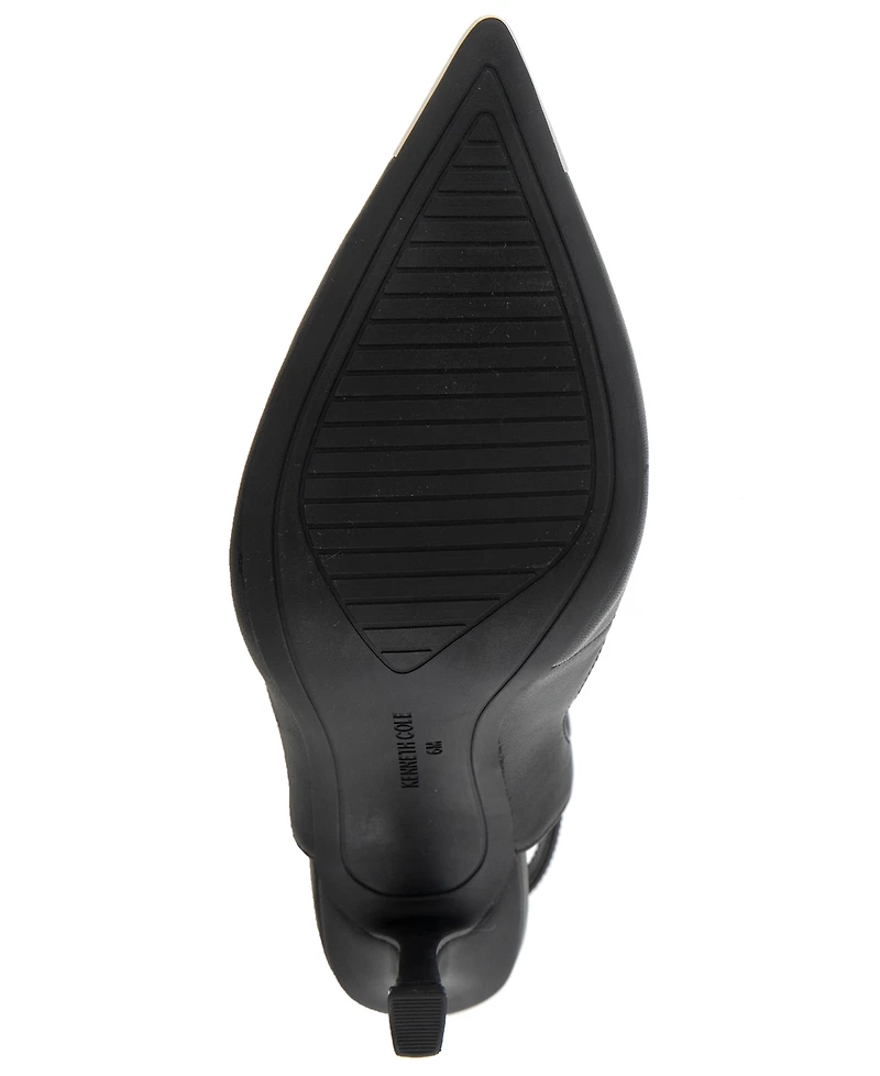 Kenneth Cole New York Women's Romi Cap Toe T-Strap Pumps