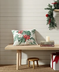 Tommy Bahama Home Festive Palms Felt Decorative Pillow, 15" x 20"