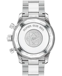 Movado Men's Super Sub Sea Alta Swiss Automatic-Chronograph Dura Steel 904L Watch