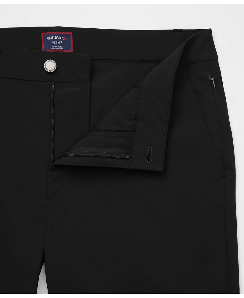 UNTUCKit Men's Slim Fit Traveler Tech Pant