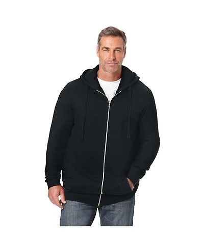 KingSize Tall Fleece Zip-Front Hoodie