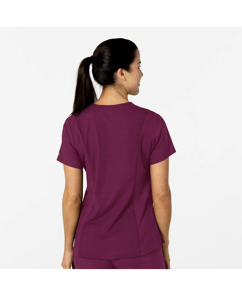Wink Plus W123 Flex-n-Reach V-Neck Scrub Top
